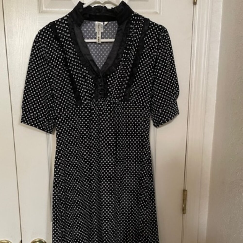 Black Polka Dot Dress